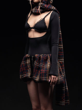 “Catch Bears not Feelings“ Mini Skirt