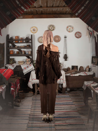 'Posh Granny' Oversized Sweater