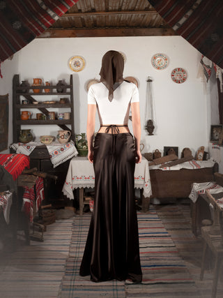 'Rich Granny' Maxi Skirt